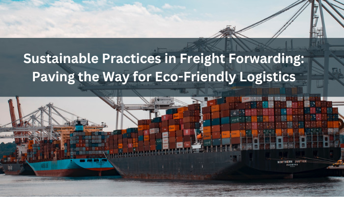Sustainable Practices in Freight Forwarding: Paving the Way for Eco-Friendly Logistics