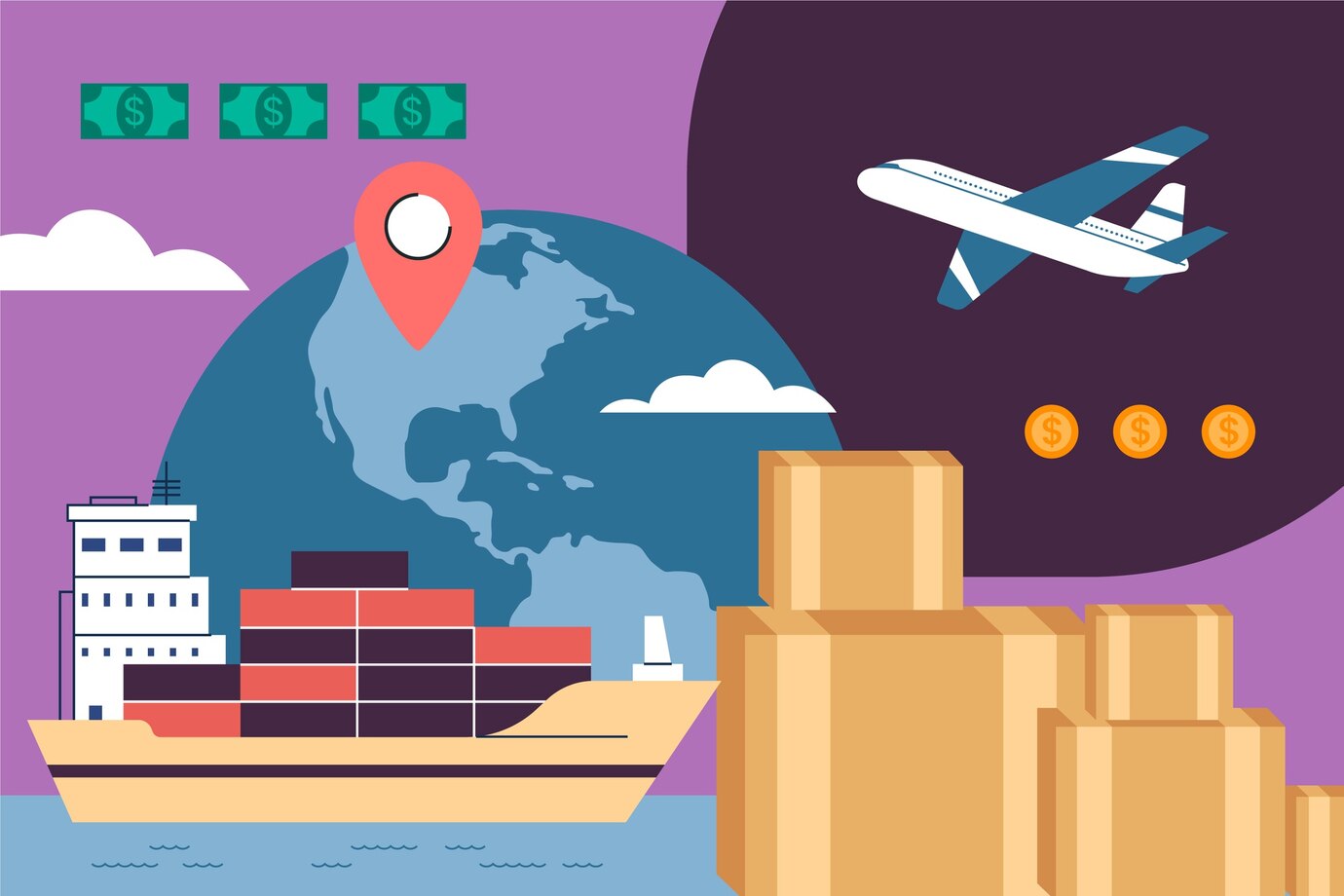 Comparing Air Freight and Ocean Freight Shipping Services: Key Differences